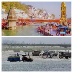 उत्तराखंड : हरिद्वार में धड़ल्ले से हो रहा अवैध खनन_गंगा माँ के अस्तित्व को खतरा…