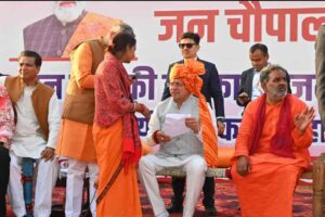 उत्तराखंड : हरिद्वार में सीएम धामी ने एक्शन मोड में_चौपाल में सुनी समस्याएं, मौके पर दिए समाधान के आदेश…