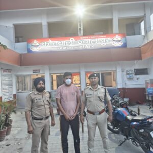 उत्तराखंड / हरिद्वार : वारंटियों के खिलाफ ज्वालापुर पुलिस की कार्रवाई तेज, एक वारंटी गिरफ्तार…