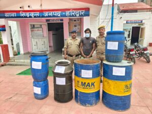 उत्तराखंड / हरिद्वार : निर्माणाधीन मकान में कच्ची शराब की भट्टी का पर्दाफाश, 1 आरोपी गिरफ्तार_देखे विडिओ !