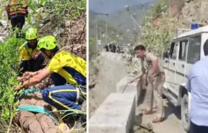 उत्तराखंड/देवप्रयाग : चारधाम यात्रा पर निकले श्रद्धालुओं की इनोवा अलकनंदा में समाई, तीन की मौत; कई लापता, राहत-बचाव अभियान जारी…