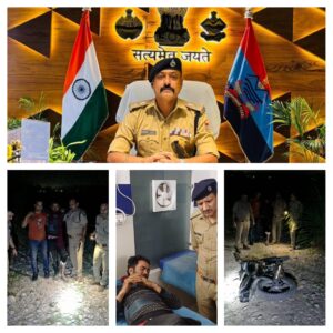 उत्तराखंड / हरिद्वार : बुग्गावाला में पुलिस-बदमाश मुठभेड़, एक के पैर में गोली; अमानतगढ़ फायरिंग कांड से जुड़ा निकला आरोपी _देखे विडिओ !!