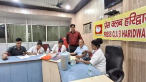 उत्तराखंड / हरिद्वार : विश्व रक्तदाता दिवस पर दक्ष बालाजी ऑर्थो हॉस्पिटल में विशाल रक्तदान शिविर, प्रेस क्लब अध्यक्ष धर्मेंद्र चौधरी ने किया शुभारंभ…