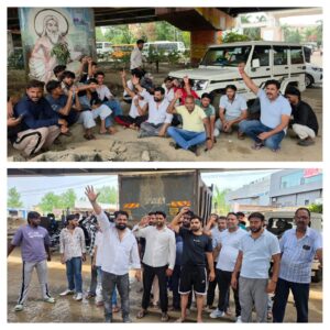 उत्तराखंड / हरिद्वार : राष्ट्रीय राजमार्ग प्राधिकरण (NHAI) की लापरवाही के खिलाफ आजाद समाज पार्टी-भीम आर्मी का उग्र प्रदर्शन, DPM की गाड़ी रोककर सड़क पर दिया धरना_देखे विडिओ !!