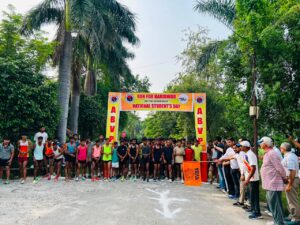 उत्तराखंड / हरिद्वार : राष्ट्रीय विद्यार्थी दिवस पर ABVP की ‘रन फॉर हरिद्वार’, युवाओं ने फिट और जागरूक हरिद्वार का दिया संदेश…