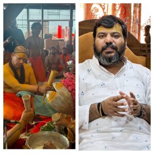 उत्तराखंड / हरिद्वार : दक्षिण काली मंदिर में प्रवीण निषाद ने किया रुद्राभिषेक, बोले—जल्द लागू होगा ‘वन नेशन, वन इलेक्शन’_देखे विडिओ !!