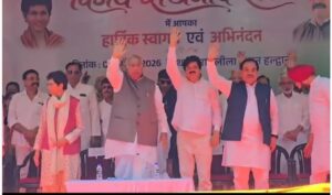 उत्तराखंड / हल्द्वानी : पहले गाड़ियों की एंट्री पर बवाल, फिर मंच से सियासी वार; हल्द्वानी में खड़गे की विजय शंखनाद रैली ने गरमाया माहौल…