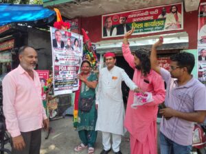 उत्तराखंड / हरिद्वार : “अखिलेश यादव की लंबी उम्र की कामना, इटावा की सुमन ने हरिद्वार से उठाई कांवड़ “