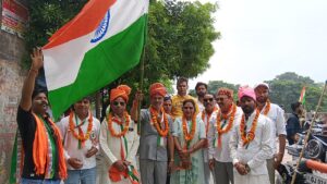 उत्तराखंड / हरिद्वार :भव्य तिरंगा यात्रा में गूंजा देशभक्ति का संदेश, जटवाड़ा पुल से ऋषिकुल चौक तक उमड़ा जनसैलाब_देखे विडिओ !!