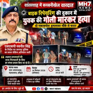 उत्तराखंड / हरिद्वार : शांतरशाह में बाइक रिपेयरिंग दुकान पर युवक की गोली मारकर हत्या, दो नकाबपोश हमलावरों की तलाश तेज…